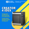 Large 3D Printer Flashforge Creator 4 IDEX High Temperature Enclosure - Extruder HT